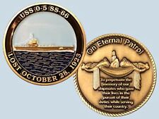 ON ETERNAL PATROL USS  O-5  SS-66 LOST OCTOBER 28,1923 CHALLENGE COIN picture