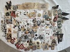Huge VINTAGE lot of 300++ CATHOLIC RELIGIOUS Medals, Relics, Scapulas, ++ picture