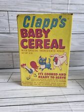 Antique Advertising Clapp's Baby Cereal Food Kitchen Collectible picture