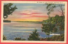 Vintage Postcard 1920's Scene on Lake Catawba Charlotte North Carolina N. C. picture