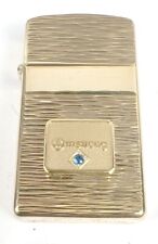 Zippo 1978 Gold Tone Armstrong With Gem Unfired 20 Year Employee Award picture