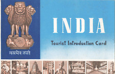 India Tourist Introduction Card Letter of Introduction Consulate New York P054 picture