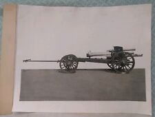 Large Field Gun Photo WWI Era Bethlehem Steel Co Direct From Co. Files Original picture