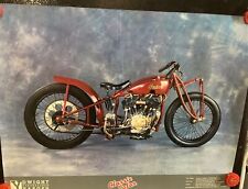 Vintage Indian Motorcycle 22” X 17” Photo Print picture