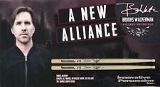 2019 small Print Ad of Innovative Percussion Drumsticks w Brooks Wackerman picture