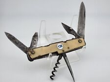 Rare Antique American Civil War era Fine Folding Knife & Multi-Tool.  Good Cond. picture