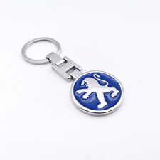 2PCS 3D Metal Key Chain Double Sided Logo Keychain Key Ring Accessories for picture
