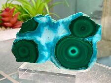 A Super High Quality-botryoidal-Chrysocolla-Malachite-232 grams picture