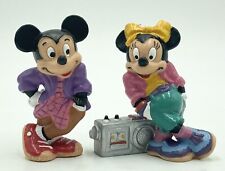 Vintage 1987 Walt Disney Mickey & Minnie Mouse w Boombox Original BULLY Sticker picture
