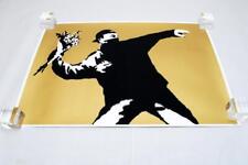 Wcp Banksy Love Is In The Air Reproduction picture