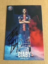 Moussa Diaby, France 🇫🇷 Paris St. Germain 2018/19 hand signed  picture