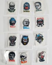 Vintage Puffy 3 Dimensional Horror Monster Stickers Witch Wolfman Mechelus Lot picture
