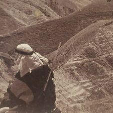 Picturesque Palestine Wilderness of Scapegoat Judea Judaea Judah 1900 Stereoview picture