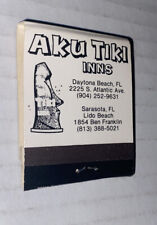 Aku TIKI Inns Best Western Daytona Beach Sarasota Florida Matchbook Bar Decor picture
