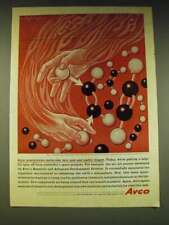 1963 Avco Corporation Ad - Artzybasheff Illustration -  manipulates molecules picture
