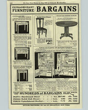 1922 PAPER AD Hoosier Type Kitchen Cupboard Cabinet Porcelain Top Indiana Oak picture
