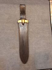 INDIAN WAR U.S ARMY M1887 HOSPITAL CORPS KNIFE SCABBARD. 1.ST PATTERN picture