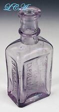 RARE early WILLCOX & GIBBS BROADWAY N.Y. antique SEWING MACHINE OIL bottle  SCA picture