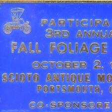 1965 Fall Foliage Rally Scioto Antique Motor Club Car Show Meet Portsmouth Ohio picture