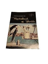 1960s Florida Marineland Original Attraction A1A FL Vintage Travel Brochure picture