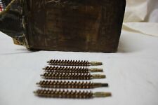 5 US Military Issue WW2 WWII M1 Garand 30-06 .30cal Brass Bore Cleaning Brush 5  picture