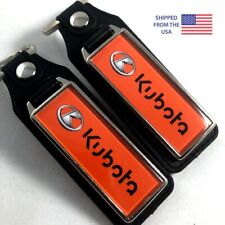 Key Fob Key Ring Keychain for Kubota Riding Lawn Mower SXS Tractor (2-Pack) picture
