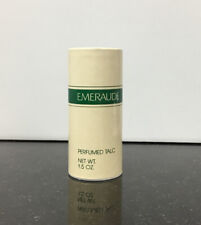 Vintage Emeraude. Coty 1.5 oz Perfumed Body Talc Sealed picture