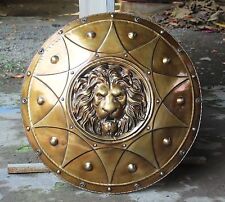 Antique Troy Trojan War Shield Ancient Greek Shield Handcrafted Metal Crafts picture