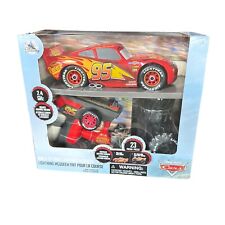 Disney Pixar Cars Build to Race Lightning McQueen Remote Control Car READ picture