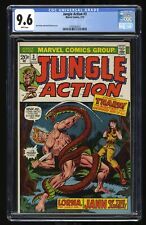 Jungle Action #3 CGC NM+ 9.6 White Pages Jim Starlin Cover Marvel 1973 picture