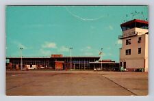 Springfield MO-Missouri, Municipal Airport, Antique, Vintage Souvenir Postcard picture