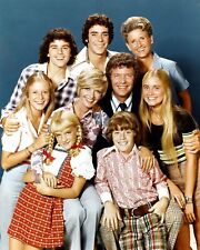 8x10 Glossy Color Art Print Tv Show Brady Bunch Cast picture