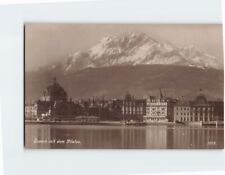 Postcard Luzern mit dem Pilatus Lucerne Switzerland picture