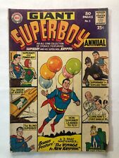 Superboy Annual #1 June 1964 Key Issue Vintage DC Comics Silver Age Collectable picture