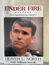 Oliver North signed Autobiography - Under Fire.   Excellent condition. picture
