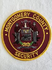 VTG Montgomery County 1784 Security Rare 4’x 4’ Patch Brand New picture
