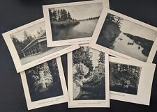 Columbia Beach Oregon Lot of 6 Vintage Postcards Warrenton OR by Fred Kiser picture