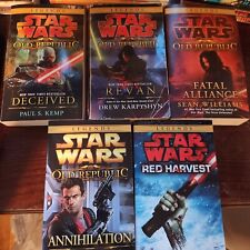 Star Wars The Old Republic Books Lot Of 5 picture