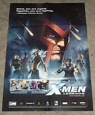 X-Men Legends poster:27x19 Wolverine,Rogue,Magneto Marvel video game promo pinup picture