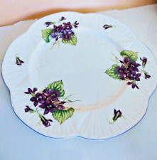 RARE SHELLEY DAINTY VIOLETS SALAD/LUNCH PLATE 8