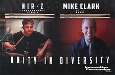 2018 small Print Ad of Innovative Percussion Drumsticks w Nir Z & Mike Clark picture