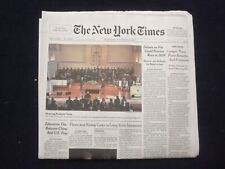 2023 NOVEMBER 29 NEW YORK TIMES - HONORING ROSALYNN CARTER AT FUNERAL SERVICE picture