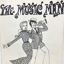 Vtg 1972 The Music Man Meredith Willson Program Broughton High School Raleigh NC picture