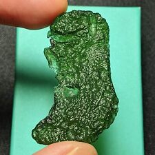 MOLDAVITE Tektite Genuine Crystal Synergy 12 Certified Authentic Meteorite VIDEO picture