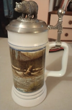 Beer Stein North American Hunting Club Yukon Grizzly Ltd Edition #69/9950 picture