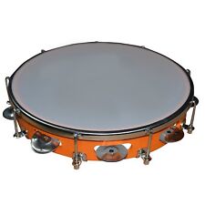 Tambourine With Head Aluminium Tambourine Hand Percussion Musical Instrument picture
