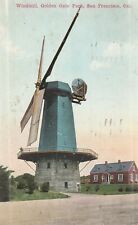 1915 San Diego PM, Windmill, Golden Gate Park, San Francisco, Cali. a998 picture