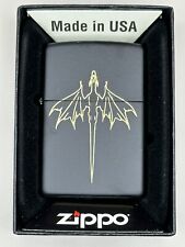 Limited Edition Flying Dragon Zippo Lighter Black Matte Only 250 Made picture