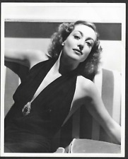 HOLLYWOOD ACTRESS JOAN CRAWFORD GLAMOUR VINTAGE DBLWT ORIGINAL PHOTO picture