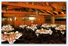 c1960 Interior Sun-N-Sand Motor Hotel Restaurant Biloxi Mississippi MS Postcard picture